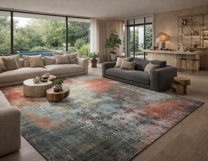 Living Room Carpet Rugs and Large Floor Mats