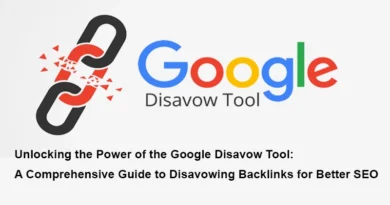 Google Disavow Tool