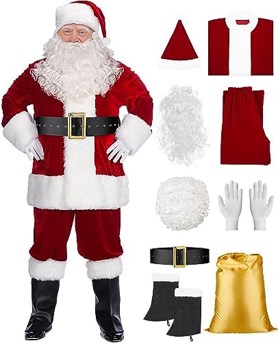 Santa Claus Costumes for Men Choosing the Perfect Suit for the Holiday Season