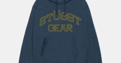 Stussy Gear Blue Hoodie