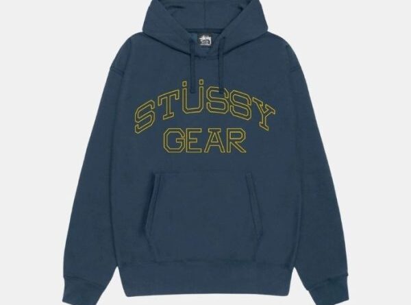 Stussy Gear Blue Hoodie