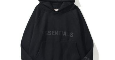 ESSENTIALS Oversized Hoodie black 600x600 1