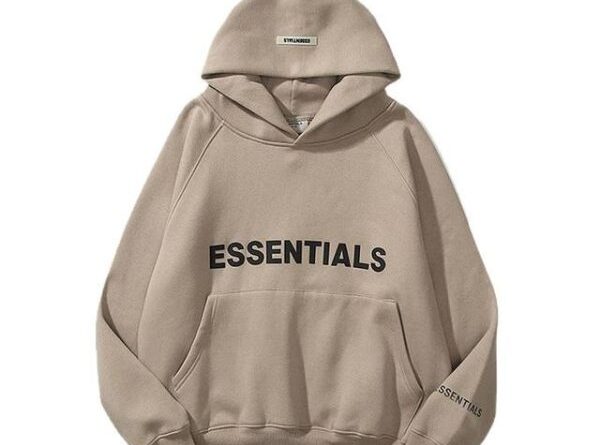 ESSENTIALS Oversized Hoodie brown 600x600 1 1