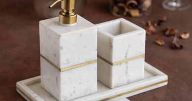 Marble Bathroom Set