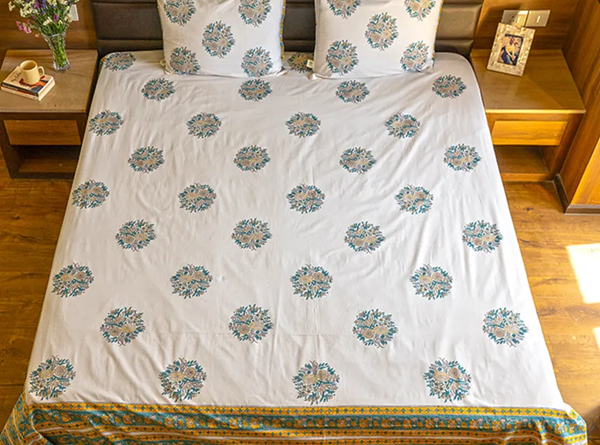 block print fabric j