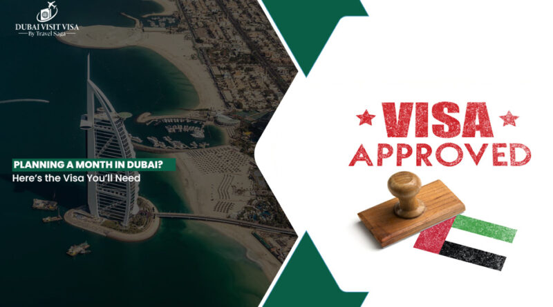 Planning a Month in Dubai Heres the Visa Youll Need